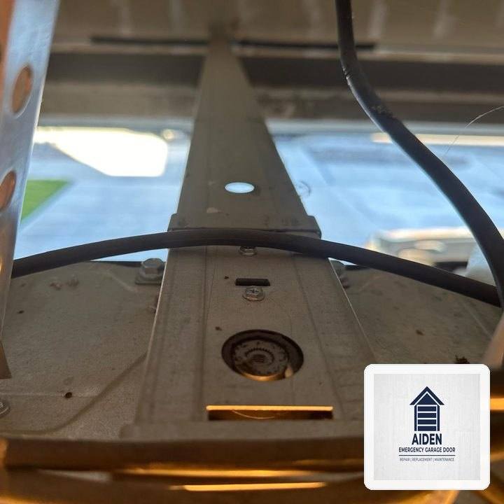 Off-Track Garage Door Emergency Realignment & Laser Calibration in Lakeway, TX